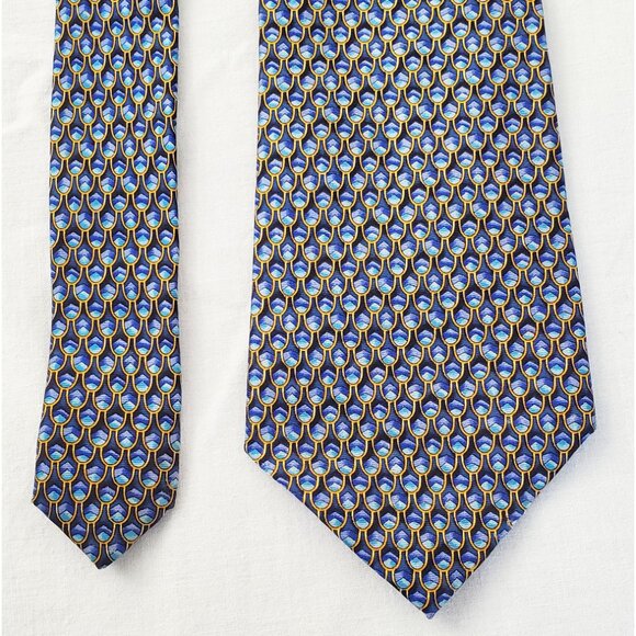 2 NWT The Metropolitan Museum of Art Mens Neck Ties Tie Geometric Animals Floral - Picture 8 of 10